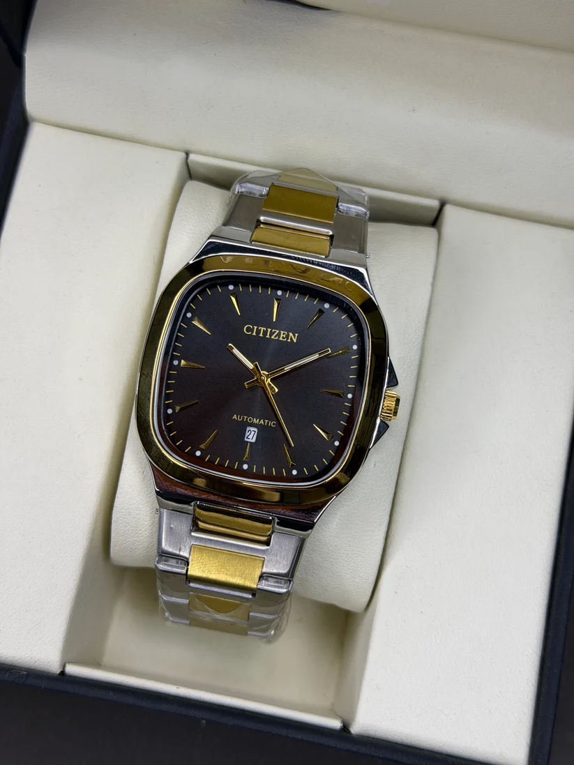Citizen Square Stainless Steel Watch - Image 2