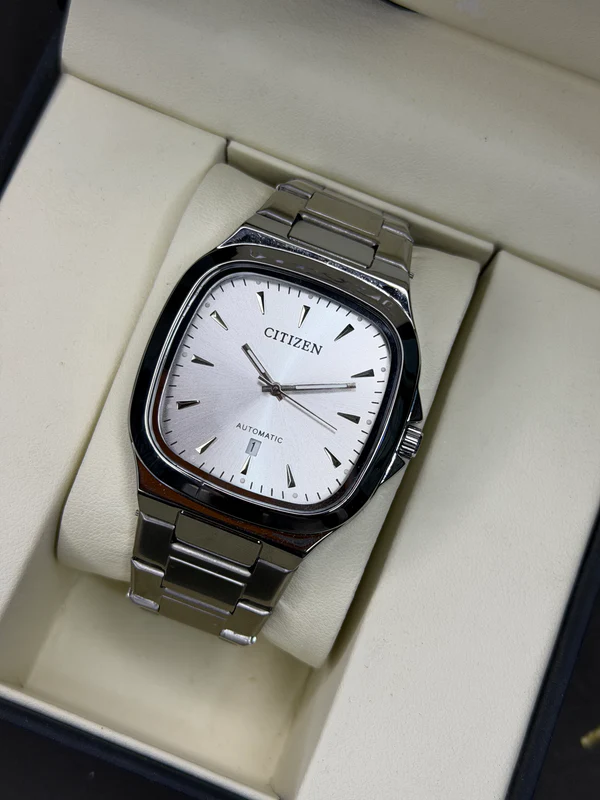 Citizen Square Stainless Steel Watch - Image 3