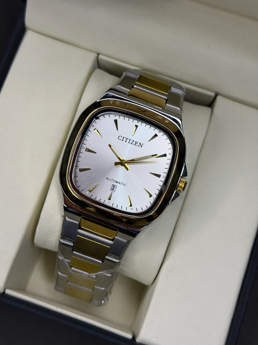 Citizen Square Stainless Steel Watch - Image 5