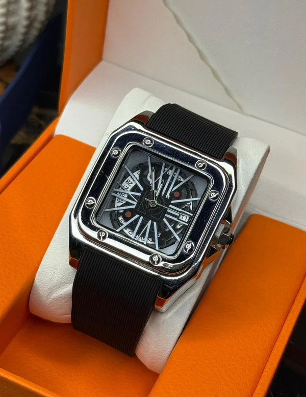 CTR Straps Men's Watch with Steel Case