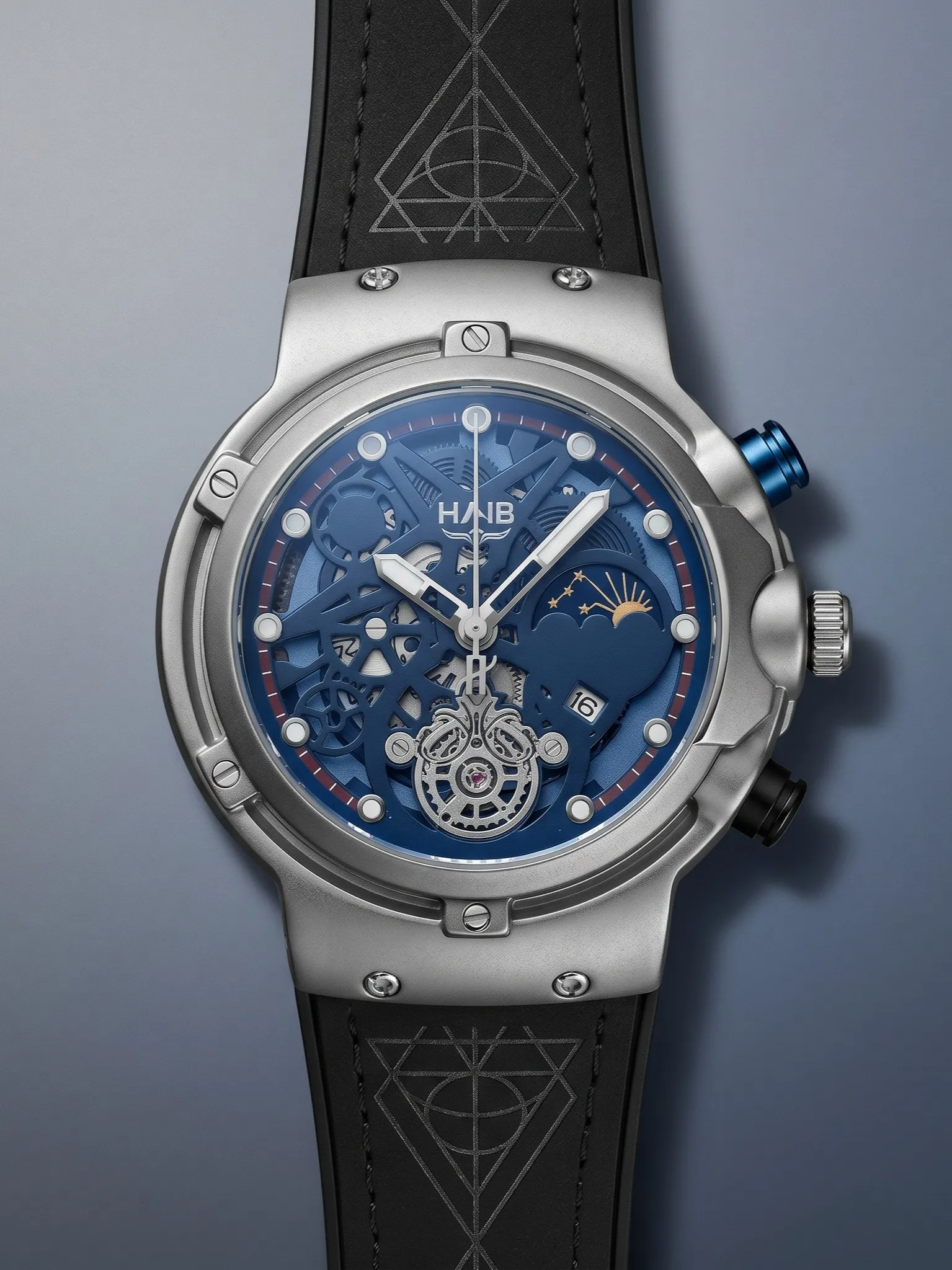 HB Analog watch for Men-Premium Straps and Master Lock