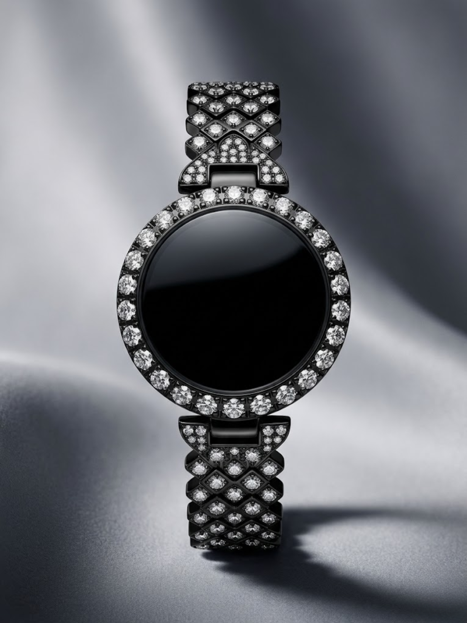 Elegant Ladies LED Smart Watch – A Fusion of Technology & Jewelry