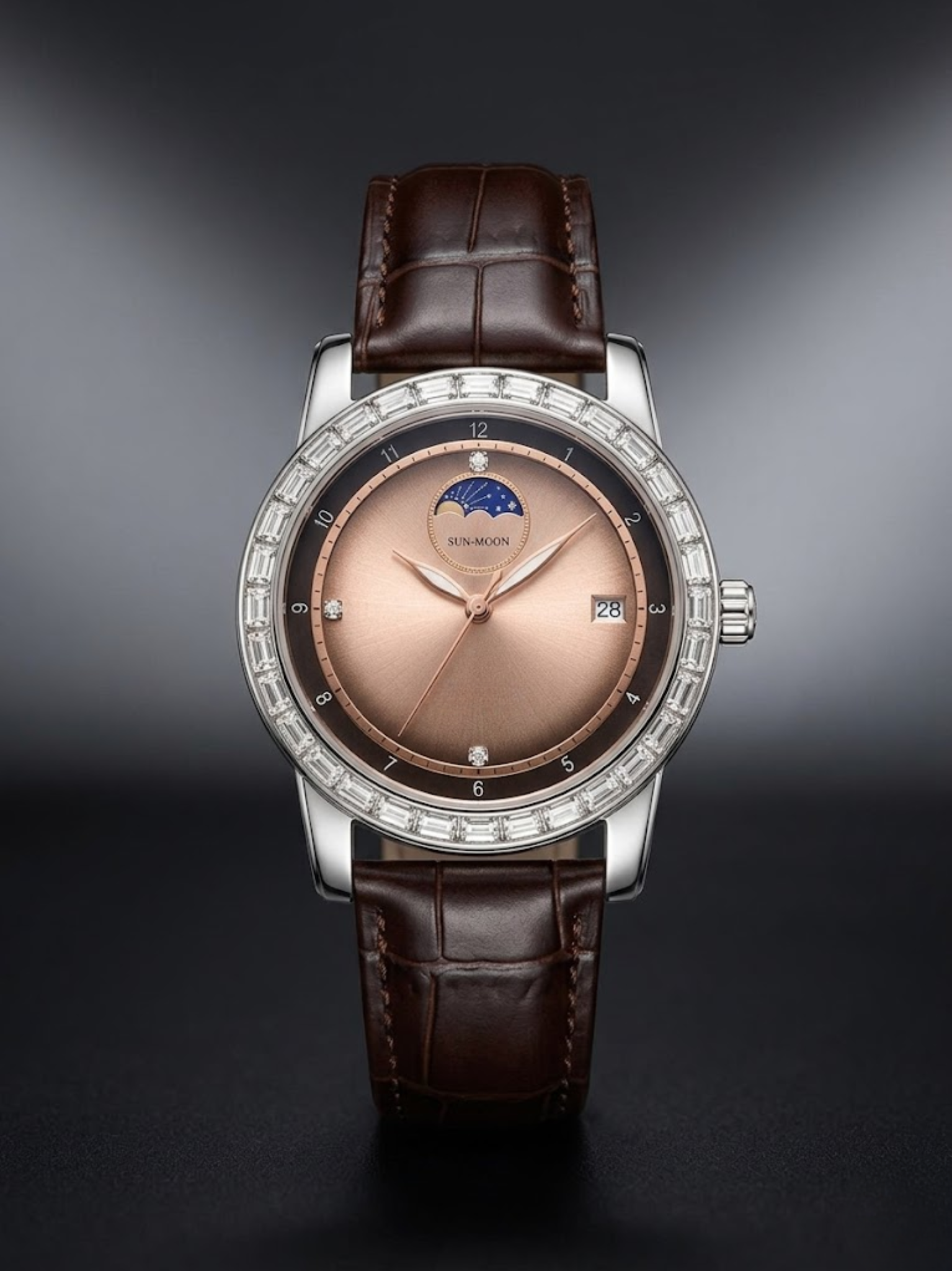Denvosi Day & Night With Straps - Analog Machine Watch