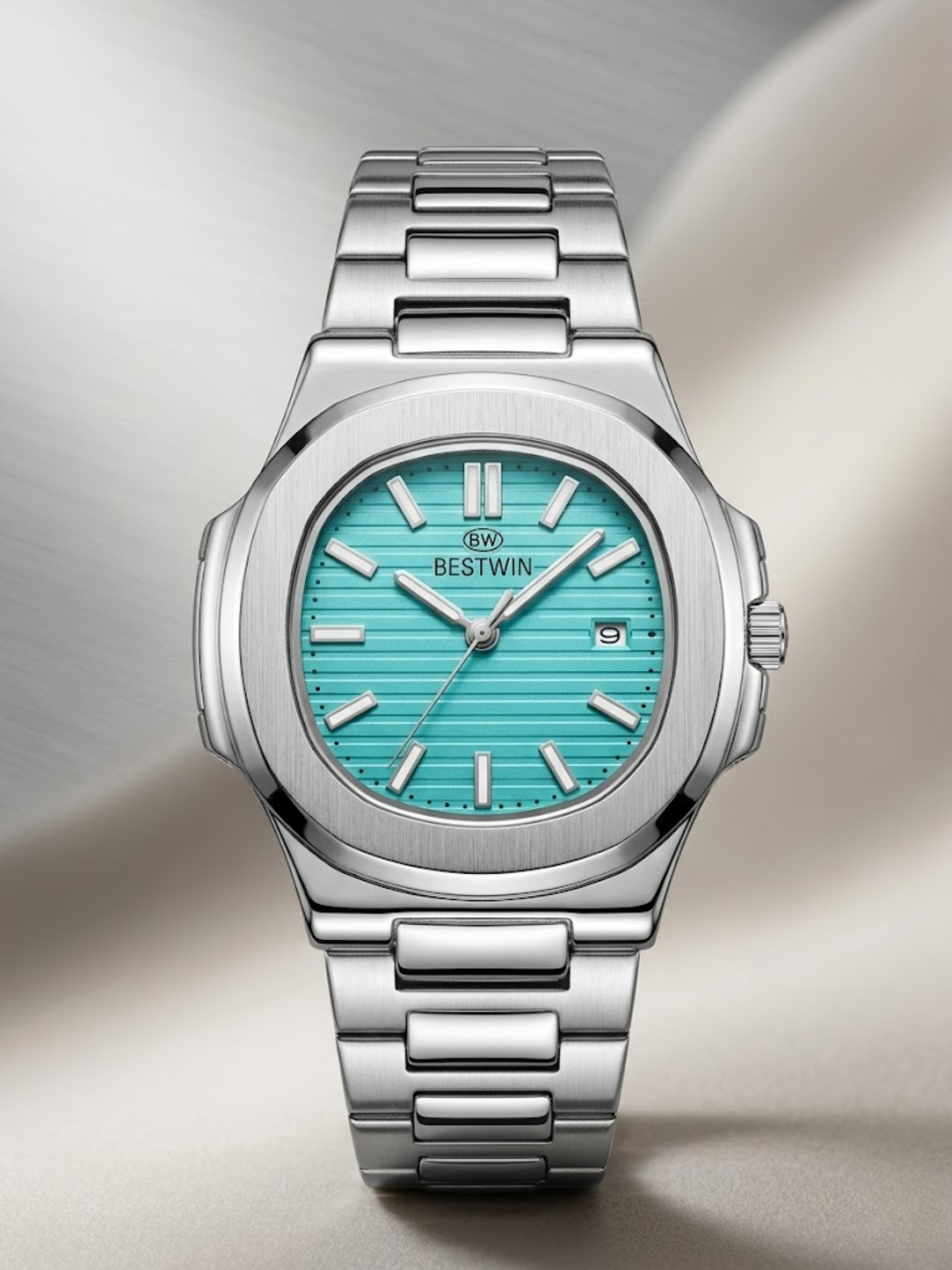 Bestwin Stainless Steel Watch – Elegance Meets Durability