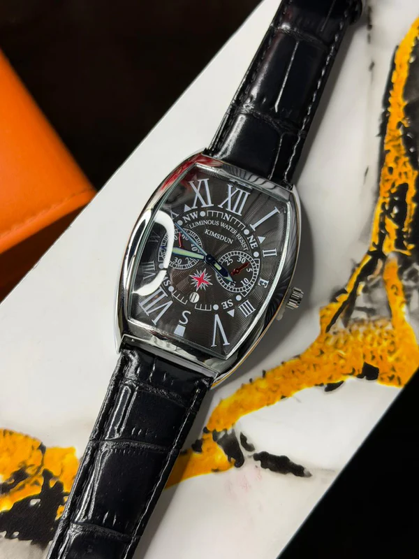 FM Inspired Curve Dial Watch