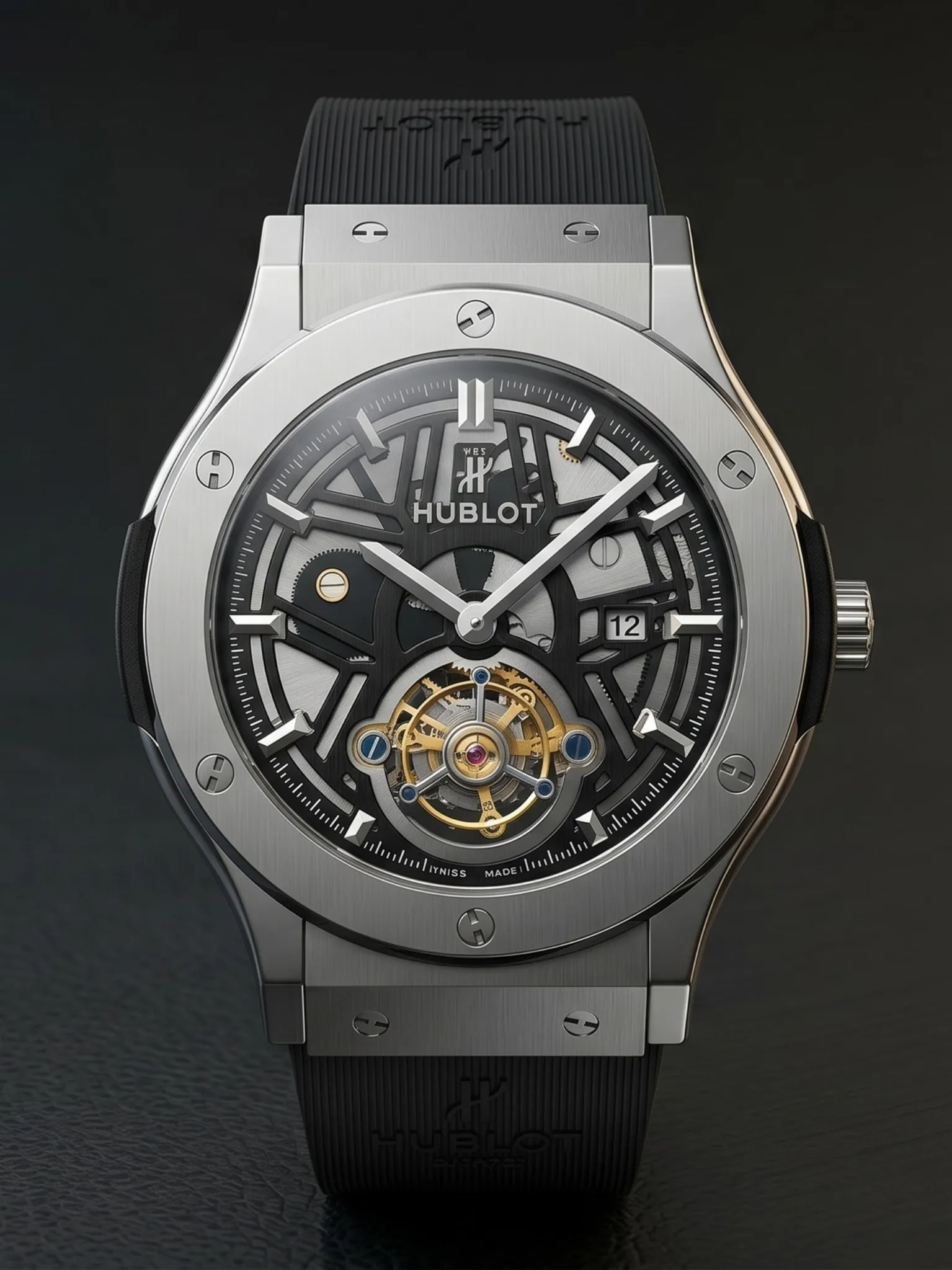 HB Men's Straps Watch
