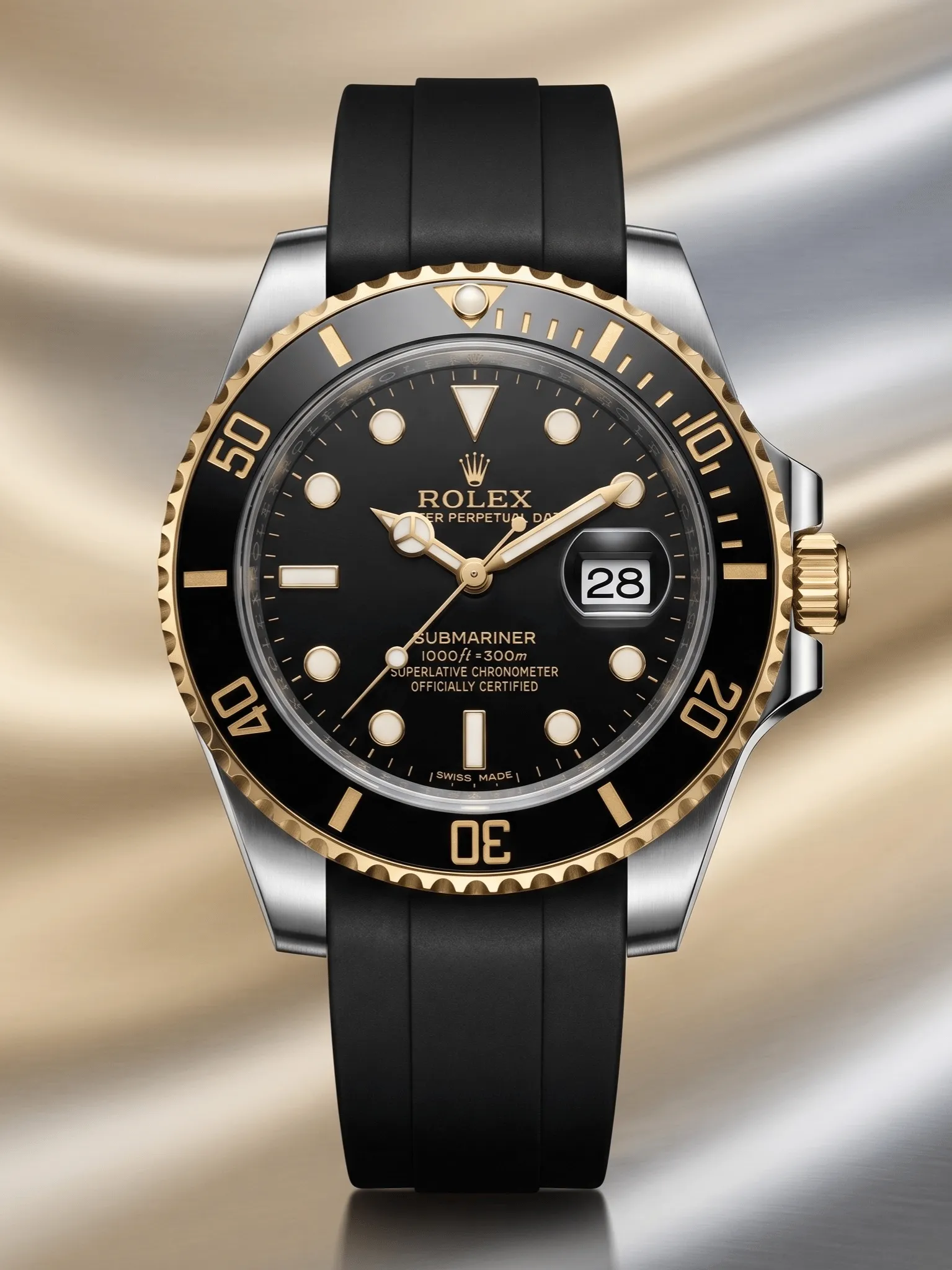 Rolex Straps - Rubber Straps Elegent Watch